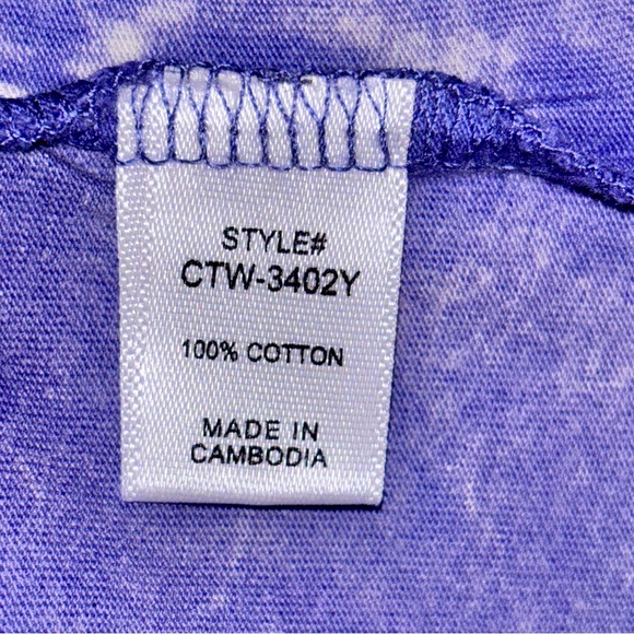 ACID WASHED ROUND NECK T-SHIRTS - Picture 5 of 8